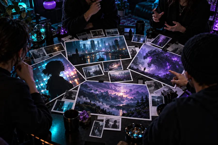 Persona retratada en una escena fotográfica diferente