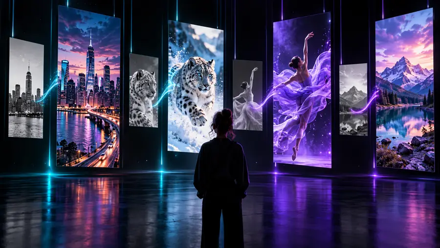 Creative interpretation showing a figure with a fantasy flying effect